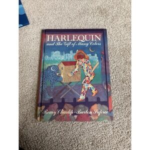 VINTAGE 1973 Harlequin and the Gift of Many Colors by Charlip & Supree HC 1st Ed